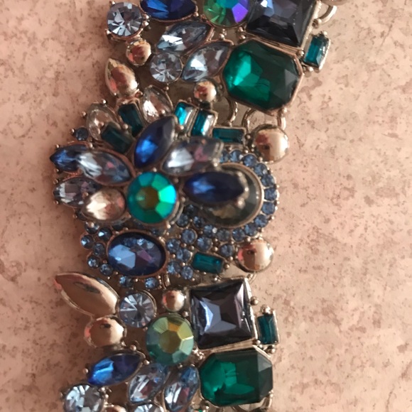 Sparkling Sage sparkly necklace - Picture 3 of 5